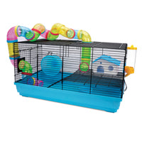 Cage Living World pour hamsters nains Playhouse