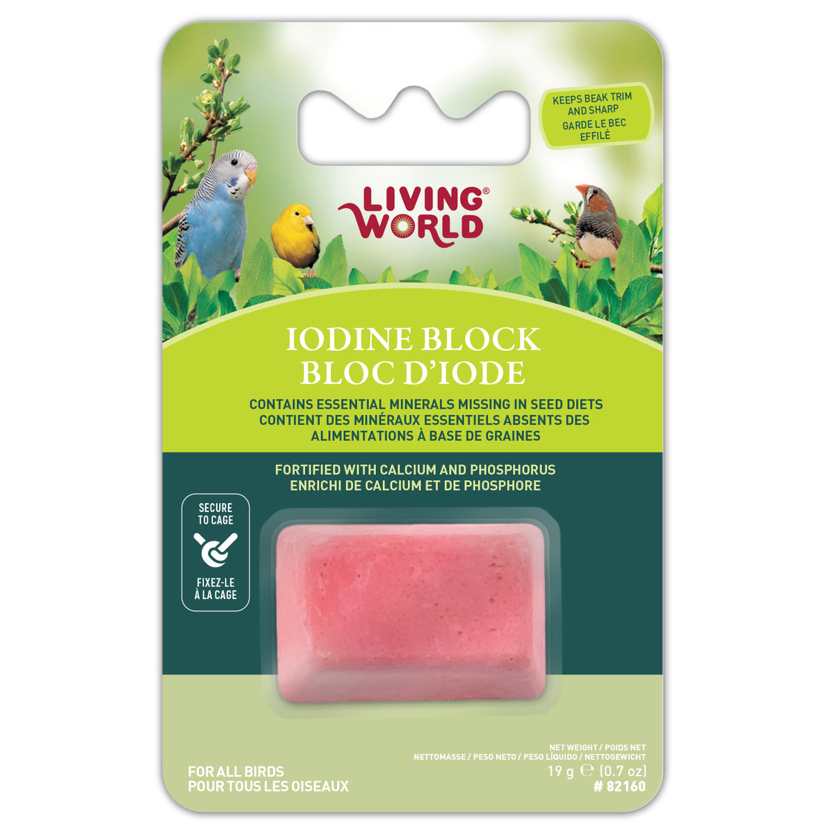 Bloc d’iode Living World, petit