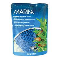 Gravier décoratif Marina, bleu, 450 g (1 lb)