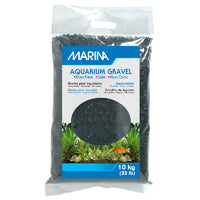 Gravier décoratif Marina, noir, 10 kg (22 lb)