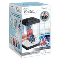 Aquarium Marina en forme de tour pour betta, 1,25 L (0,33 gal US)