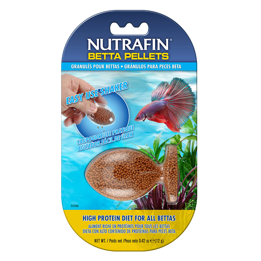 Granulés flottants Nutrafin basix pour bettas, cartouche de 12 g (0,4 oz)