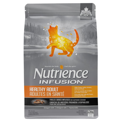 Nourriture Nutrience Infusion, Chats adultes en santé, Poulet, 5 kg
