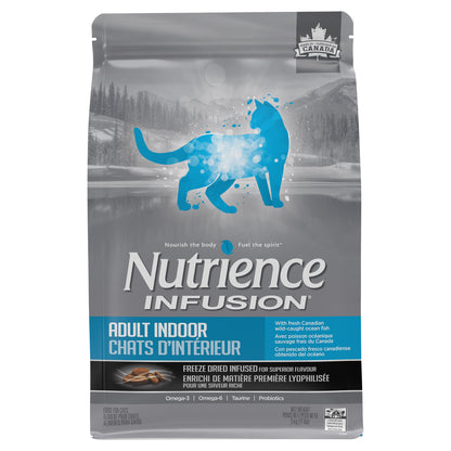 Nourriture Nutrience Infusion, Chats d’intérieur adultes, Poisson océanique, 5 kg