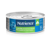 Pâté Nutrience Original pour chatons, Poulet avec riz brun et légumes, 156 g (5,5 oz)