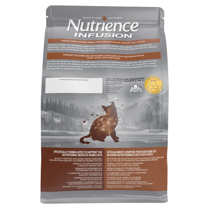 Nourriture Nutrience Infusion, Chats âgés en santé, Poulet, 5 kg