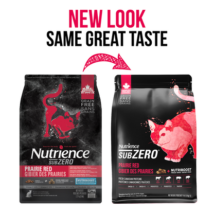 Nourriture Nutrience SubZero pour chats, Gibier des Prairies, 1,8 kg