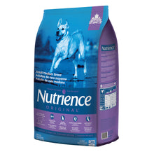 Aliment Nutrience Original pour chiens adultes de race moyenne, Agneau et riz brun, 11,5 kg (25 lbs)