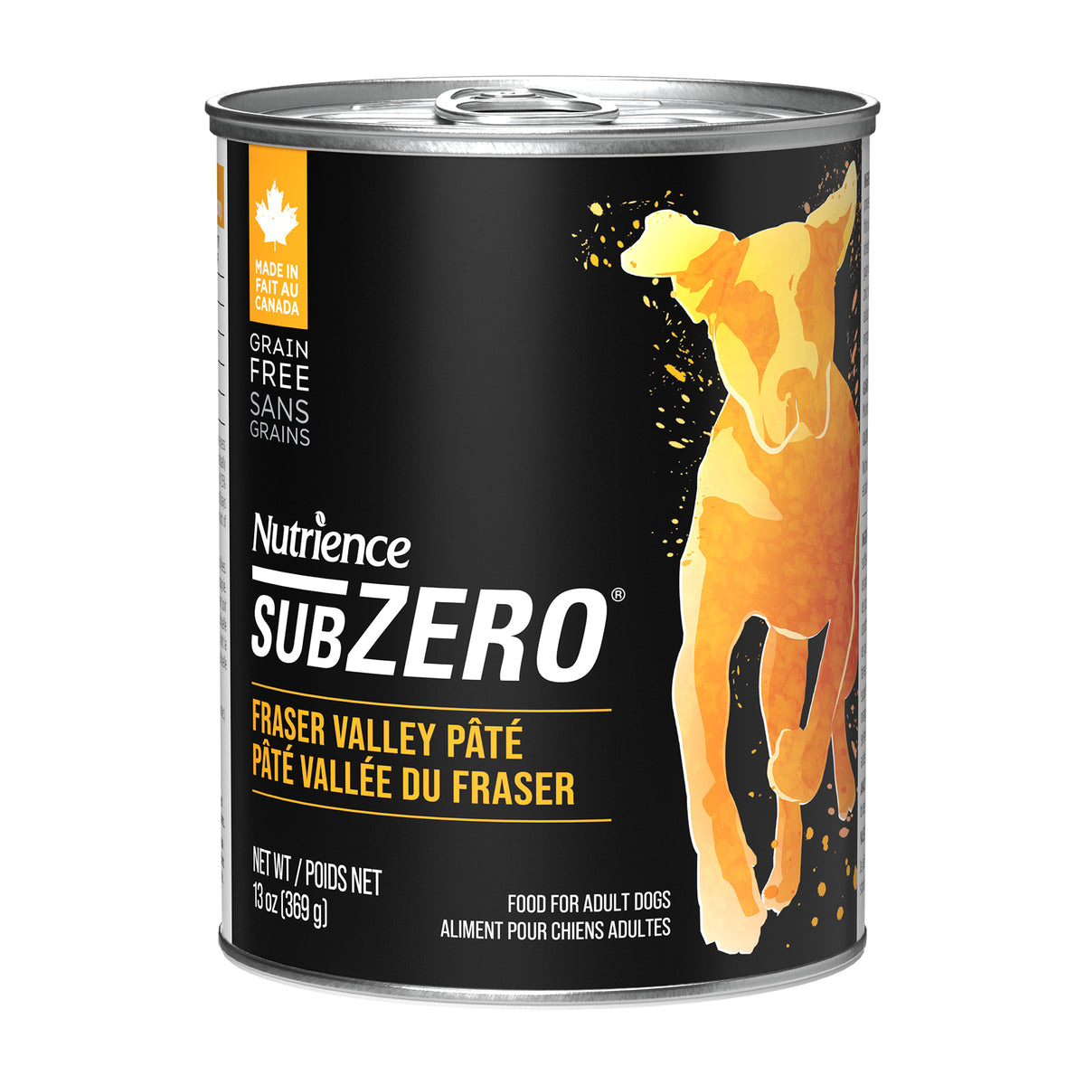 Pâté Nutrience SubZero pour chiens, Vallée du Fraser, 369 g
