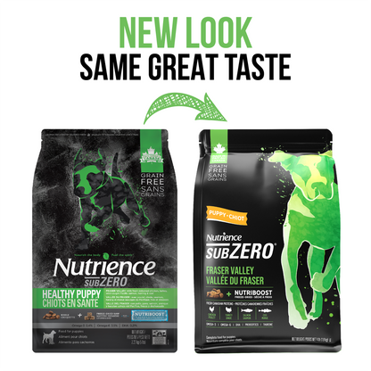 Nourriture Nutrience SubZero pour chiots, Vallée du Fraser, 1,8 kg