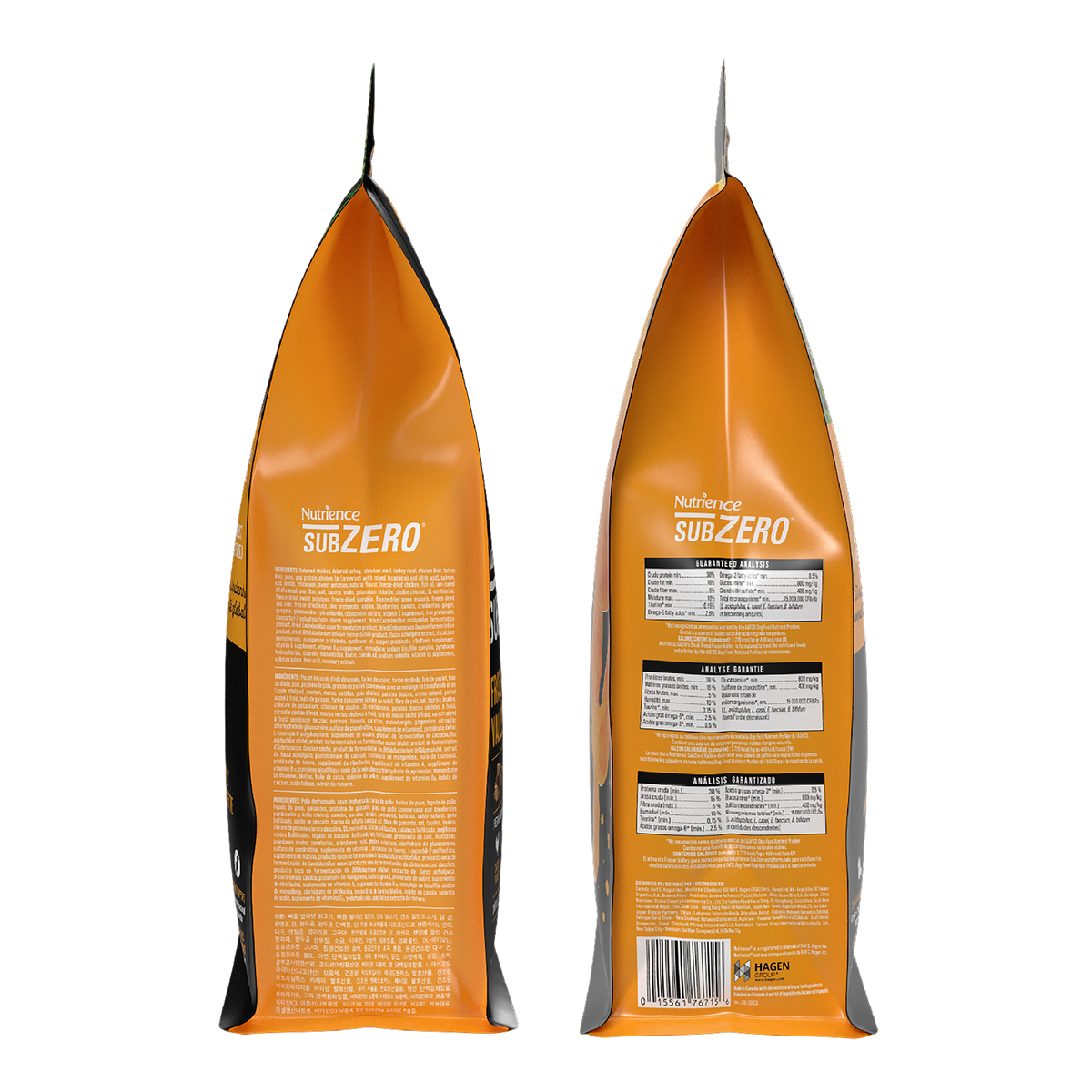 Nourriture Nutrience SubZero pour chiens de petite race, Vallée du Fraser, 1,8 kg