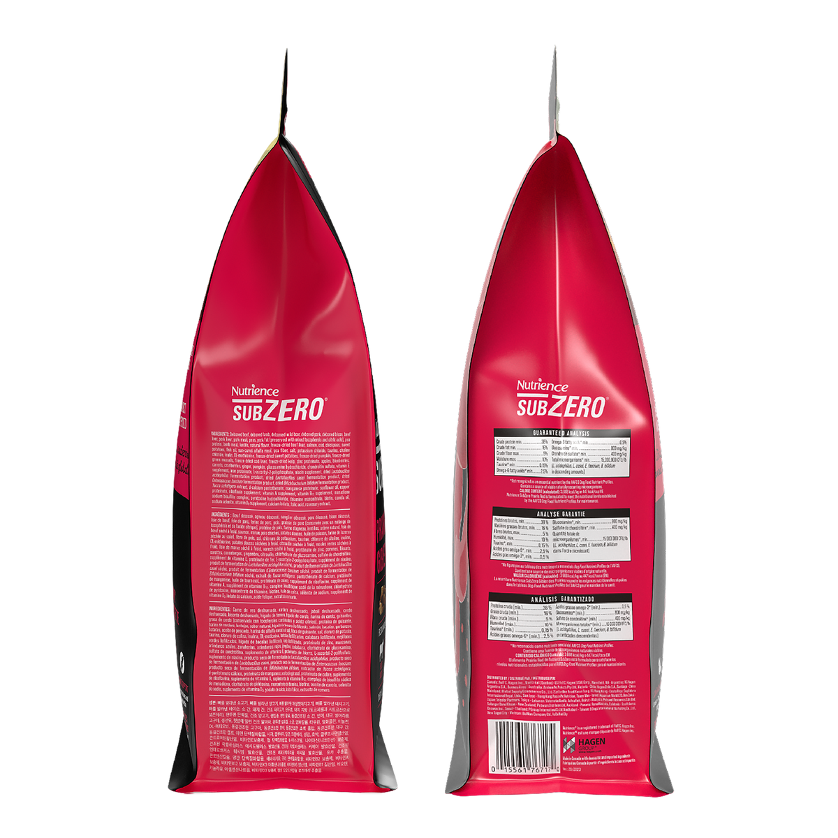 Nourriture Nutrience SubZero pour chiens, Gibier des Prairies, 1,8 kg