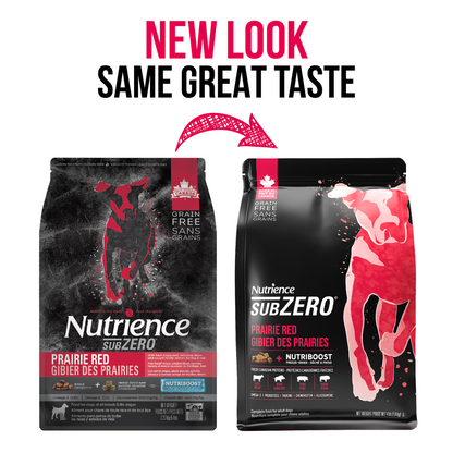 Nourriture Nutrience SubZero pour chiens, Gibier des Prairies, 1,8 kg