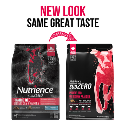Nourriture Nutrience SubZero pour chiens, Gibier des Prairies, 4,5 kg