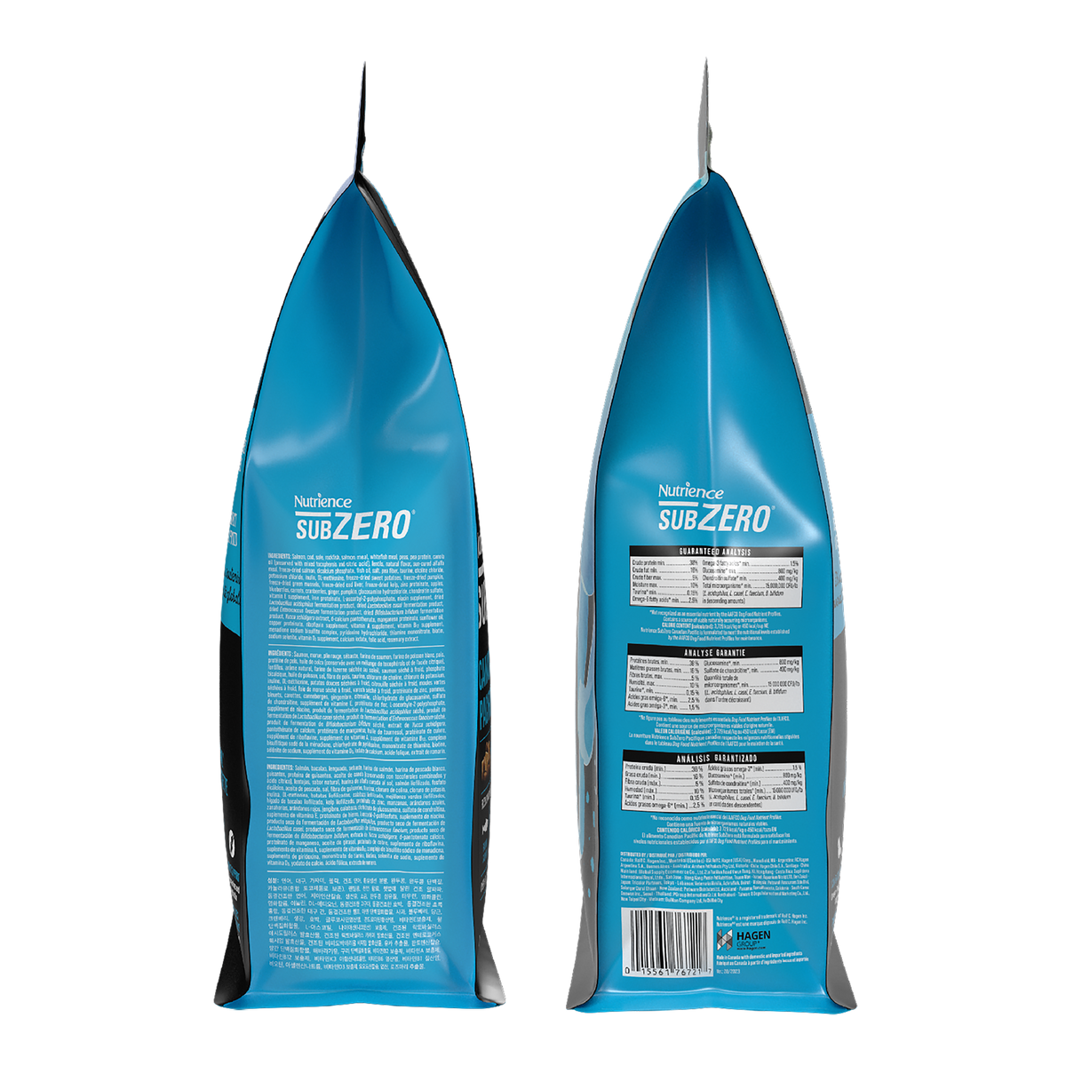 Nourriture Nutrience SubZero pour chiens, Pacifique canadien,1,8 kg