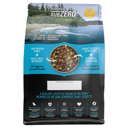 Nourriture Nutrience SubZero pour chiens, Pacifique canadien,1,8 kg