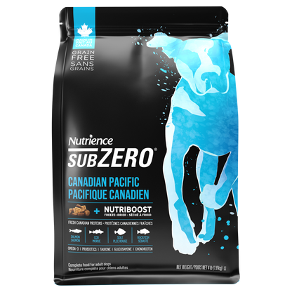 Nourriture Nutrience SubZero pour chiens, Pacifique canadien,1,8 kg