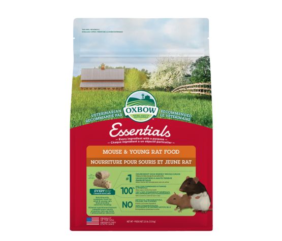 Oxbow Essentials - Nourriture Pour Souris / Jeune Rat