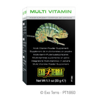 Supplément de multivitamines Exo Terra en poudre, 30 g (1,1 oz)