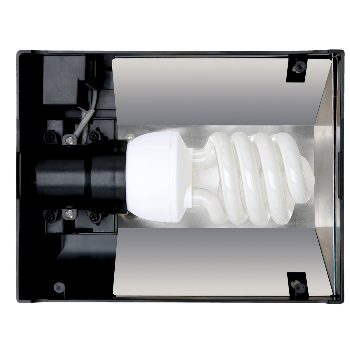 Couvercle d’éclairage Compact Top Exo Terra, nano, 20 x 9 x 15 cm (8 x 3,5 x 5,9 po)