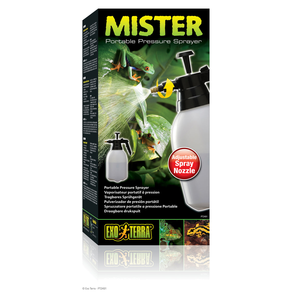 Vaporisateur portatif à pression Exo Terra, 2 L (67,5 oz liq.)