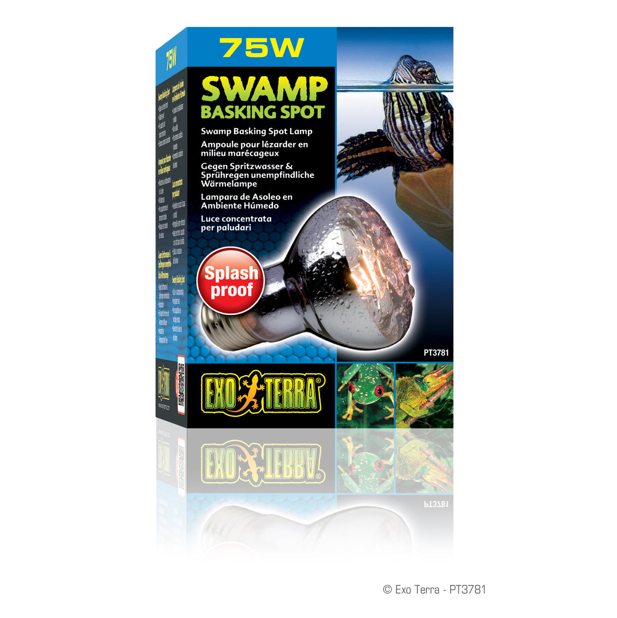 Ampoule Exo Terra pour lézarder en milieu marécageux, R20, 75 W