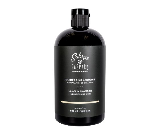 Sabine &amp; Gaspard, Shampoing Lanoline, Hydratation Et Brillance 500ml