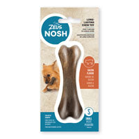 Os à mâcher robuste Nosh Zeus, arôme de bacon, petit, 11 cm (4,5 po)