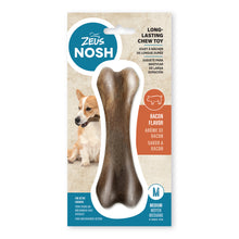 Os à mâcher robuste Nosh Zeus, arôme de bacon, moyen, 15 cm (6 po)