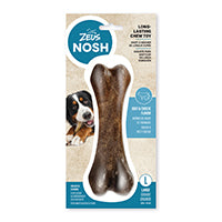 Os à mâcher robuste Nosh Zeus, arôme de bœuf et de fromage, grand, 18,5 cm (7,5 po)